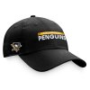 Pánská kšiltovka Pittsburgh Penguins NHL Authentic Pro Game & Train Unstr Adj Black