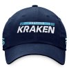 Pánská kšiltovka Seattle Kraken NHL Authentic Pro Game & Train Unstr Adj Traditional Navy
