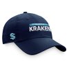 Pánská kšiltovka Seattle Kraken NHL Authentic Pro Game & Train Unstr Adj Traditional Navy