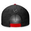 Pánská kšiltovka Chicago Blackhawks NHL Authentic Pro Game & Train Snapback Black-Athletic Red