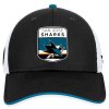 Pánska Šiltovka San Jose Sharks Draft 2023 Podium Trucker Adjustable Authentic Pro