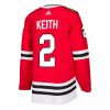 Pánský dres Chicago Blackhawks NHL #2 Duncan Keith adizero Home Authentic Player Pro