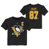 Dětské tričko Sidney Crosby Pittsburgh Penguins NHL Flat Captains Name and Number