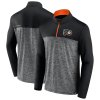 Pánská mikina Philadelphia Flyers NHL Mens Iconic Defender 1/4 Zip