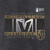 Pánské tričko Vegas Golden Knights NHL 2023 Stanley Cup Champions Roster Heather Charcoal