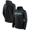 Pánská mikina San Jose Sharks NHL RINK Performance Pullover Hood Black-Active Blue