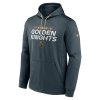 Pánská mikina Vegas Golden Knights NHL RINK Performance Pullover Hood DARK SHADOW-Harvest Gold
