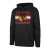 Pánská mikina Chicago Blackhawks NHL ’47 BURNSIDE Pullover Hood