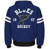 Pánská mikina St. Louis Blues NHL Carl Banks Legend Reversible Hoodie