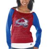 Set dámských triček Colorado Avalanche NHL Holey Long Sleeve Top and Tank Top II Set