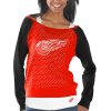 Set dámských triček Detroit Red Wings NHL Holey Long Sleeve Top and Tank Top II Set