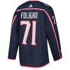 Pánský dres Columbus Blue Jackets NHL #71 Nick Foligno adizero Home Authentic Player Pro
