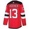 Dres New Jersey Devils #13 Nico Hischier adizero Home Authentic Player Pro