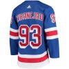 Pánský dres New York Rangers NHL #93 Mika Zibanejad adizero Home Authentic Player Pro