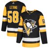 Pánský dres Pittsburgh Penguins NHL #58 Kris Letang adizero Home Authentic Player Pro