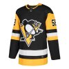 Pánský dres Pittsburgh Penguins NHL #58 Kris Letang adizero Home Authentic Player Pro