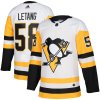 Pánský dres Pittsburgh Penguins NHL #58 Kris Letang adizero Away Authentic Player Pro