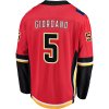 Pánský dres Calgary Flames NHL #5 Mark Giordano Breakaway Alternate Jersey