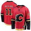Pánský dres Calgary Flames NHL #11 Mikael Backlund Breakaway Alternate Jersey