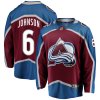 Pánský dres Colorado Avalanche NHL #6 Erik Johnson Breakaway Alternate Jersey