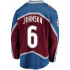 Pánský dres Colorado Avalanche NHL #6 Erik Johnson Breakaway Alternate Jersey