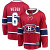 Pánský dres Montreal Canadiens NHL #6 Shea Weber Breakaway Alternate Jersey