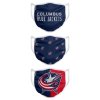 Roušky Columbus Blue Jackets NHL FOCO - set 3 kusy