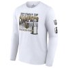 Pánské tričko Vegas Golden Knights NHL 2023 Stanley Cup Champions White Long Sleeve