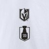 Pánské tričko Vegas Golden Knights NHL 2023 Stanley Cup Champions White Long Sleeve