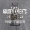 Pánské tričko Vegas Golden Knights NHL 2023 Stanley Cup Champions Shootout Tri-Blend