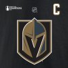 Pánské tričko Vegas Golden Knights NHL 2023 Stanley Cup Champions Authentic Stack Player Name & Number