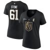 Dámské tričko Vegas Golden Knights NHL Mark Stone 2023 Stanley Cup Champions Authentic Stack Player Name & Number V-Neck