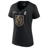 Dámske tričko Vegas Golden Knights Mark Stone 2023 Stanley Cup Champions Authentic Stack Player Name & Number V-Neck