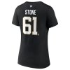 Dámske tričko Vegas Golden Knights Mark Stone 2023 Stanley Cup Champions Authentic Stack Player Name & Number V-Neck