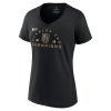 Dámské tričko Vegas Golden Knights NHL 2023 Stanley Cup Champions Jersey Roster V-Neck