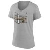 Dámské tričko Vegas Golden Knights NHL 2023 Stanley Cup Champions Locker Room V-Neck