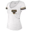 Dámské tričko Vegas Golden Knights NHL 2023 Stanley Cup Champions Striped V-Neck