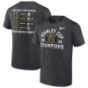 Pánské tričko Vegas Golden Knights NHL 2023 Stanley Cup Champions Schedule T-Shirt