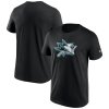 Pánské tričko San Jose Sharks NHL Chrome Graphic T-Shirt Black