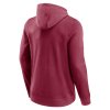 Pánská mikina Colorado Avalanche NHL Primary Logo Graphic Hoodie Rhododendron