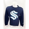 Pánská mikina Seattle Kraken NHL Chrome Graphic Crew Sweatshirt Maritime Blue