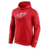 Pánská mikina Detroit Red Wings NHL Primary Logo Graphic Hoodie Athletic Red