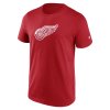 Pánské tričko Detroit Red Wings NHL Primary Logo Graphic T-Shirt Athletic Red