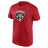 Pánské tričko Florida Panthers NHL Primary Logo Graphic T-Shirt Athletic Red