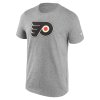 Pánské tričko Philadelphia Flyers NHL Primary Logo Graphic T-Shirt Sport Gray Heather
