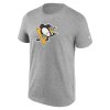 Pánské tričko Pittsburgh Penguins NHL Primary Logo Graphic T-Shirt Sport Gray Heather