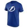 Pánské tričko Tampa Bay Lightning NHL Primary Logo Graphic T-Shirt Blue Chip