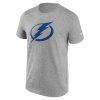 Pánské tričko Tampa Bay Lightning NHL Primary Logo Graphic T-Shirt Sport Gray Heather