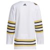 Pánský dres Boston Bruins NHL adidas White 100th Anniversary Primegreen Authentic Jersey