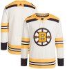 Pánský dres Boston Bruins NHL adidas Cream 100th Anniversary Primegreen Authentic Jersey
